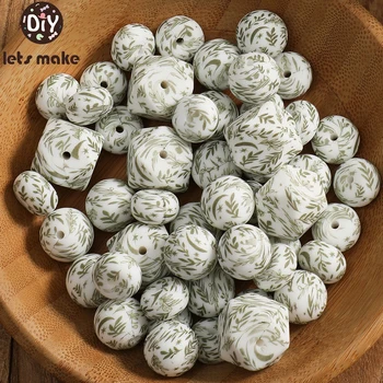 20 stks 15/17mm Siliconen Achthoekige Baby Kraal DIY Kauwbare Kleurrijke Tandjes Fopspeen Ketting Armband BPA Gratis Siliconen Abacus Kralen