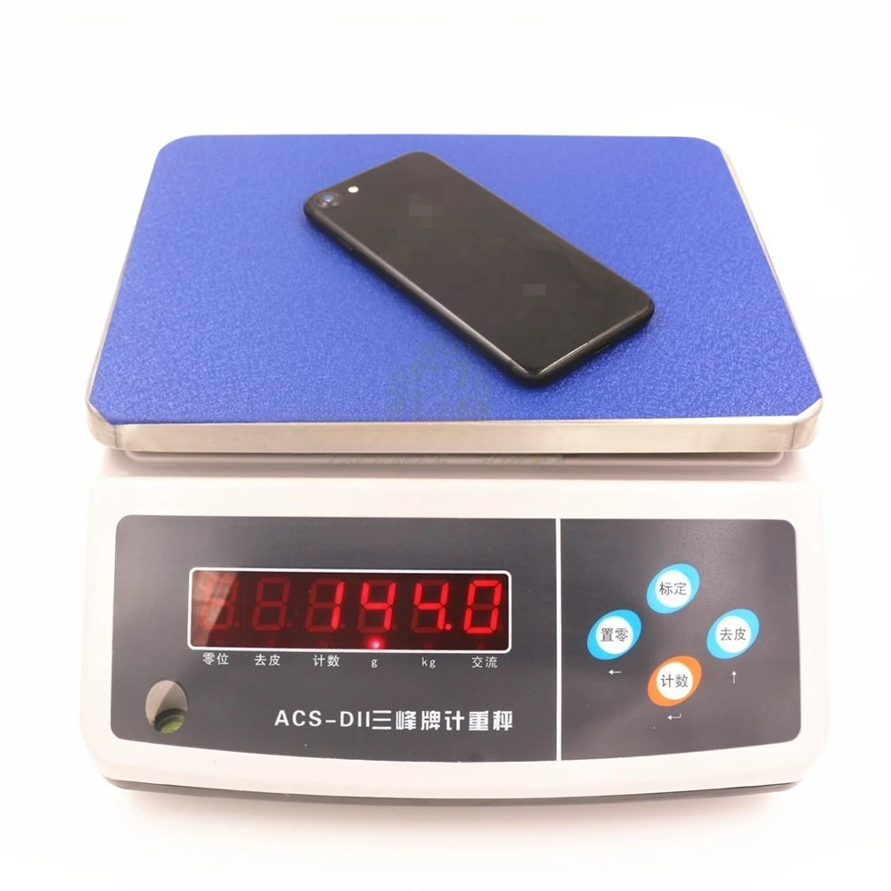 ACS-D11 Electronic Scale High Precision Weighing Scale Food Packaging Scale 3kg6kg 15kg30kg