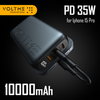Voltme power bank Hypercore 10000mAh, portable charger, 35W PD, fast charging, battery pack, for 15 Pro Max/iPad Pro/Samsung S24