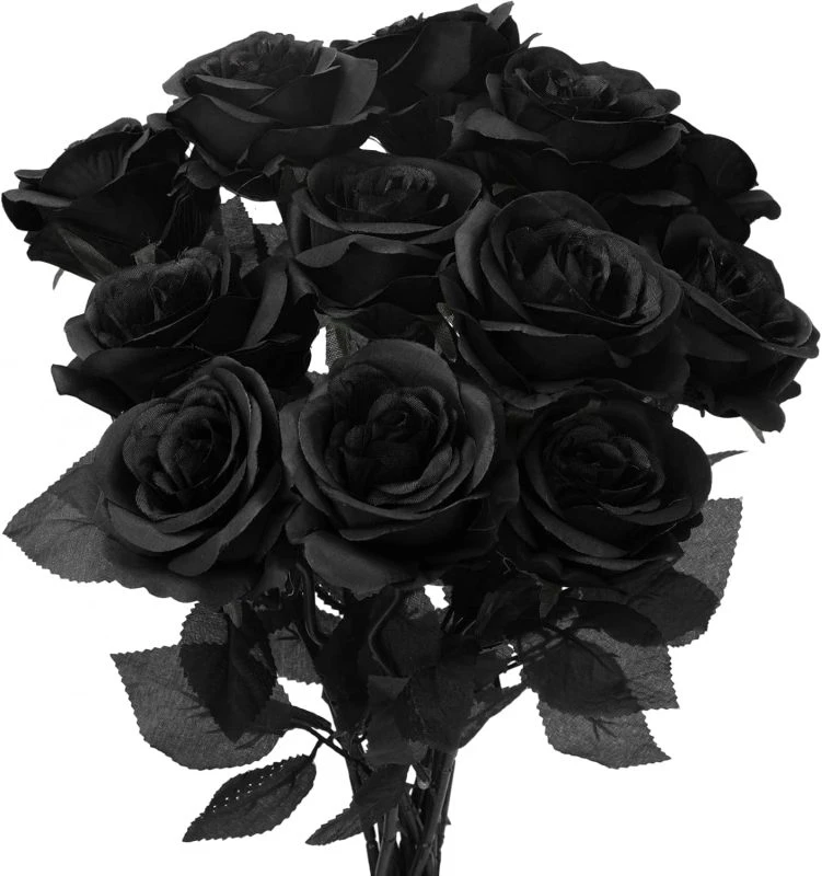 10/20 Stück Künstliche Blumen Seidenrosen für Festivals, Zuhause, Tischdekoration, Herbst, Halloween, Hochzeit, Brautstrauß, Garten, Geschenke – Detail 6