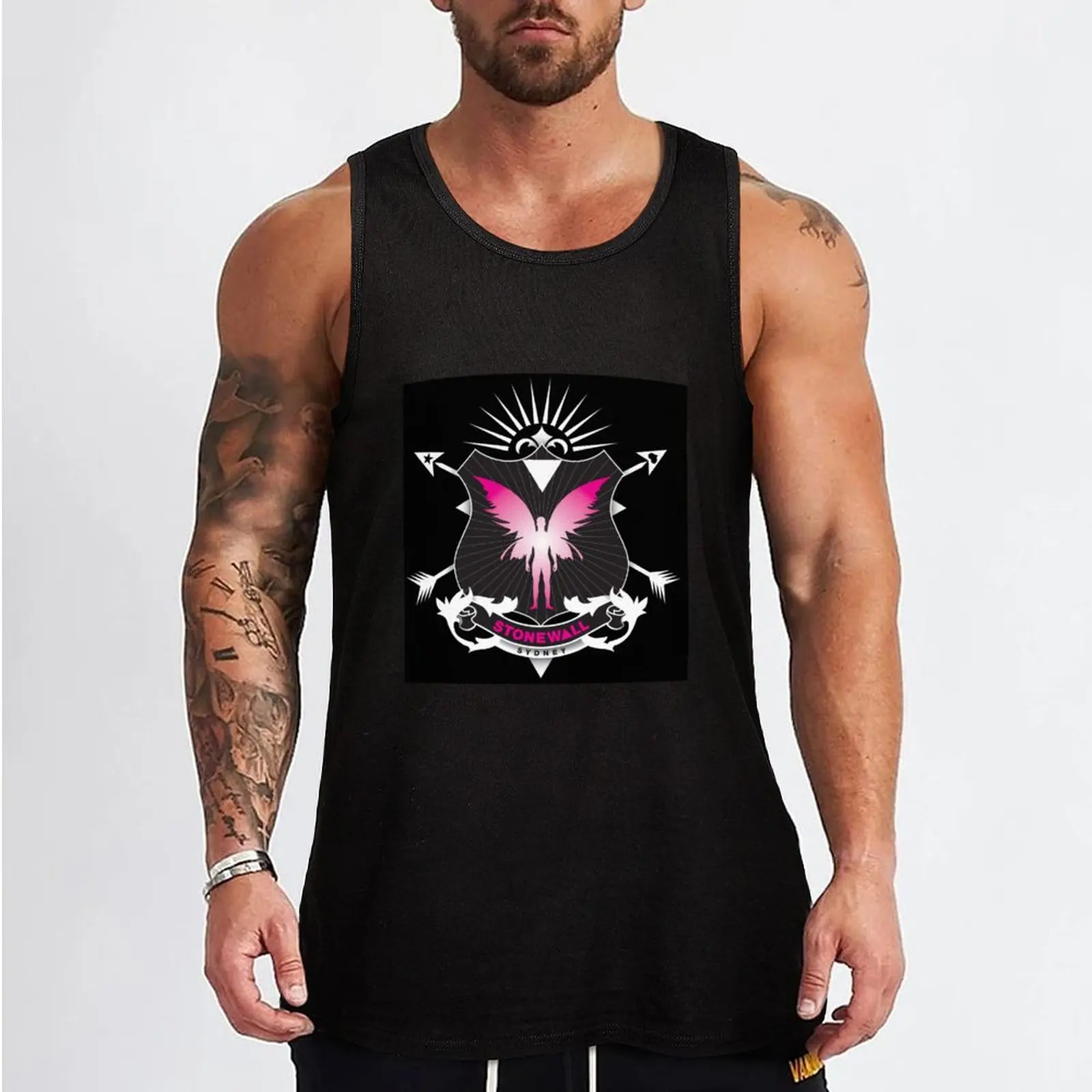 Stonewall Hotel Tank Top sleeveless shirt man Men's gym t-shirts