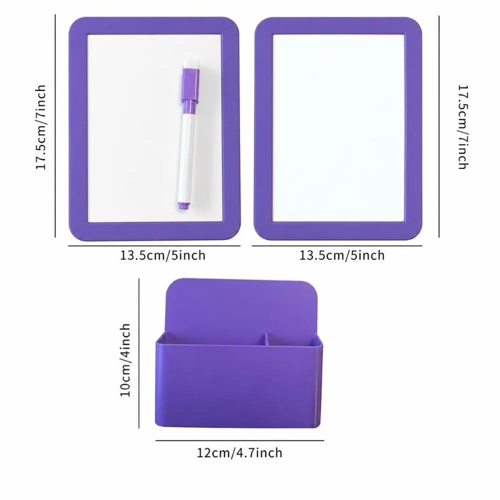 New Mini Whiteboard Set Magnetic Portable Writing Whiteboard Space-Saving Whiteboard Kit Work