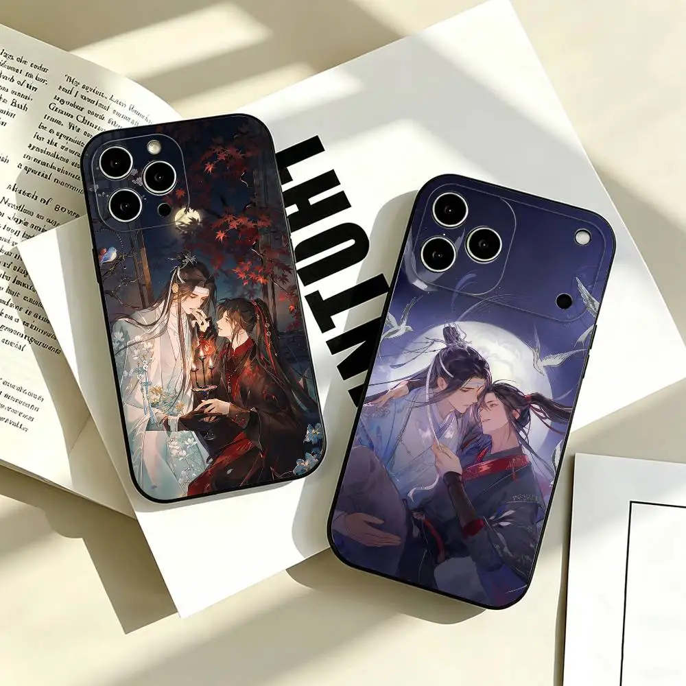 Grandmaster Demonic Cultivation Phone Case For iPhone 18,17, 16,15,14,13,12,11 Plus,Pro Max, Others Soft Black Cover