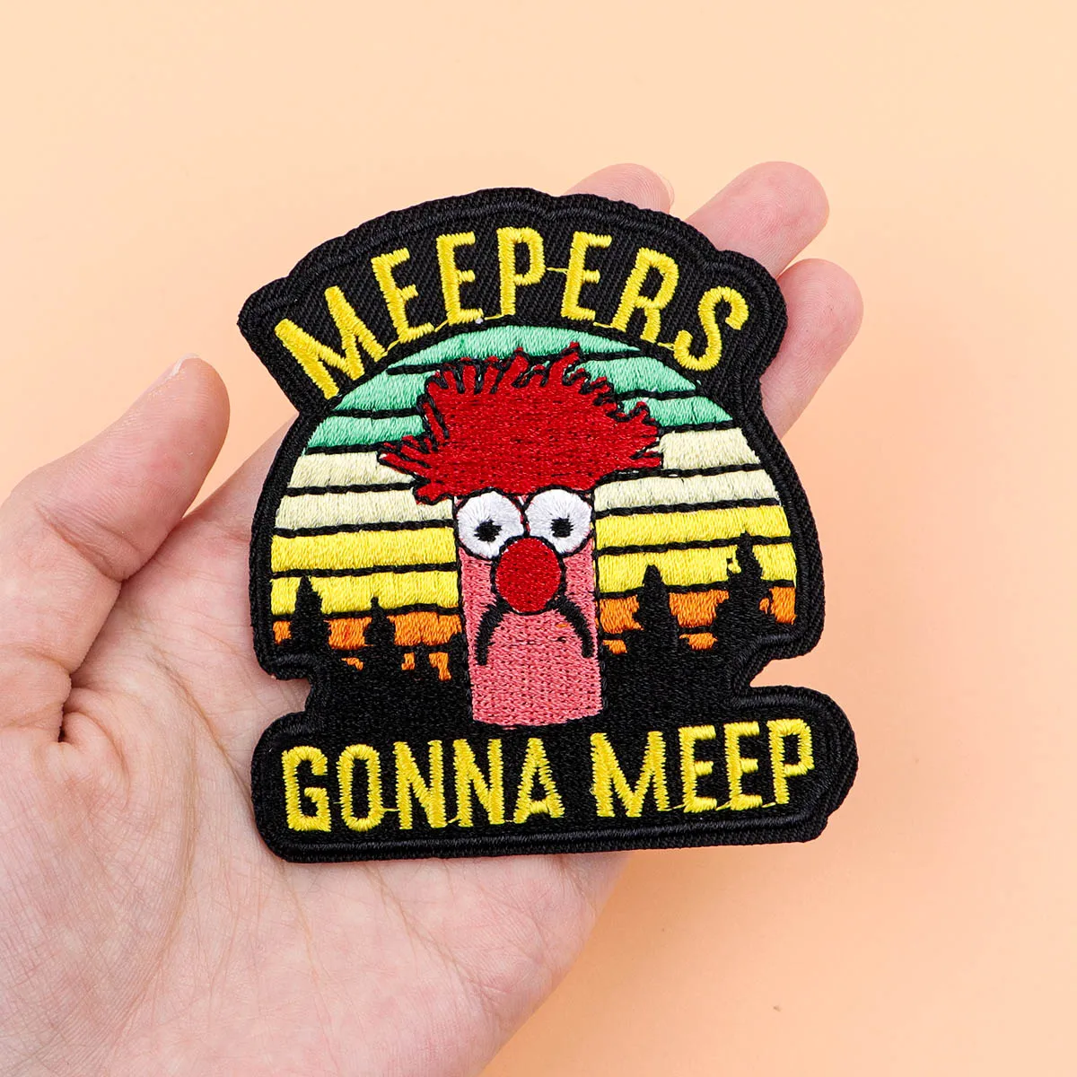 مضحك الحيوانات يقتبس المطرزة التصحيح للملابس السترات ADHD عبارة التصحيح DIY بها بنفسك الحديد على بقع زين اكسسوارات ملصقات #5