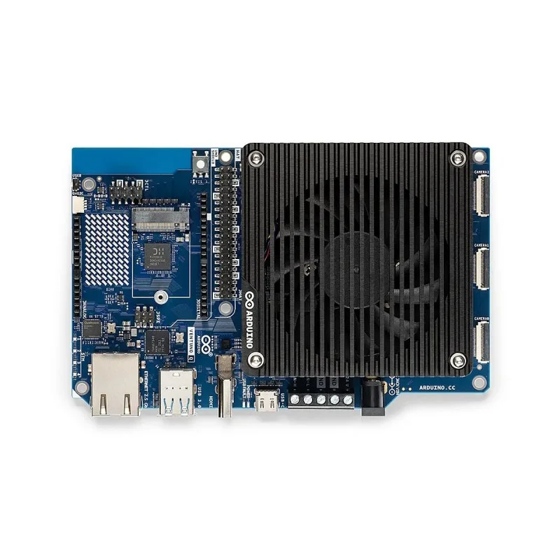 Arduino VENTUNO Q Edge AI Computer with Qualcomm + STM32 Dual-Brain Architecture, 40 Dense TOPS, Extensive Expansion for Industr