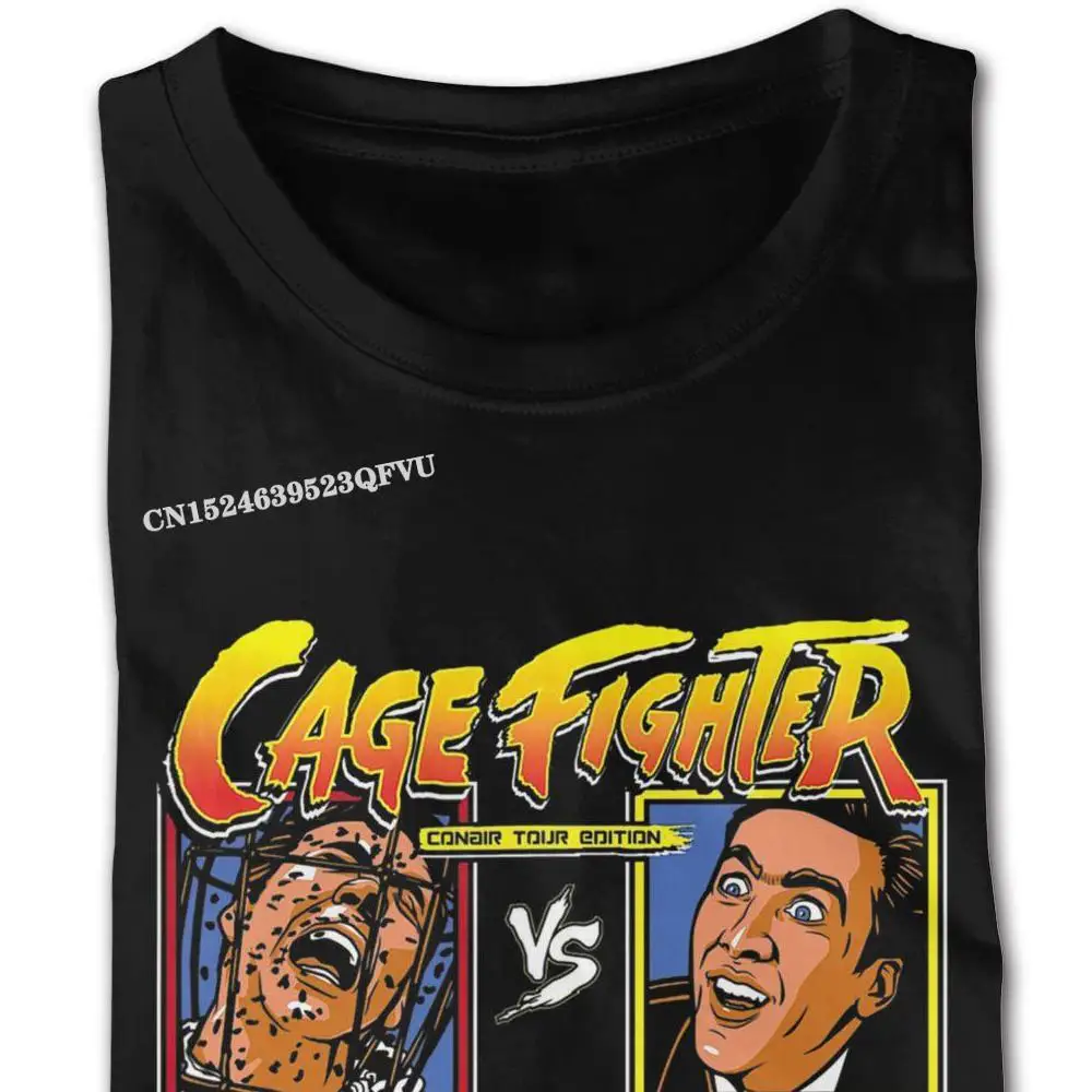 Extra Large Cage Fighter Not The Bees Vs Nicolas Rage Choose Your Cage Tees Shirts Homme Oversized Anime Tshirt Men T Shirt