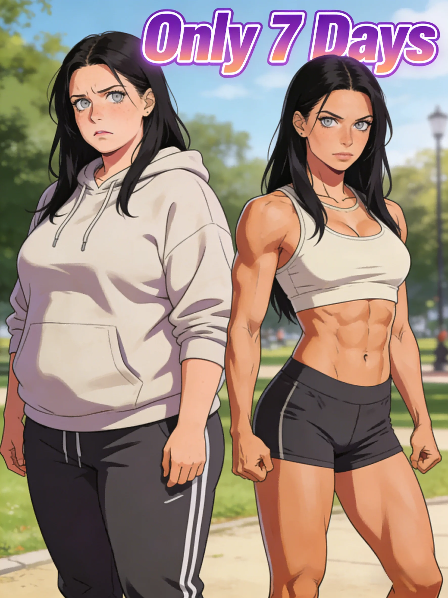 

7 дней – похудение на ногах, руках, талии