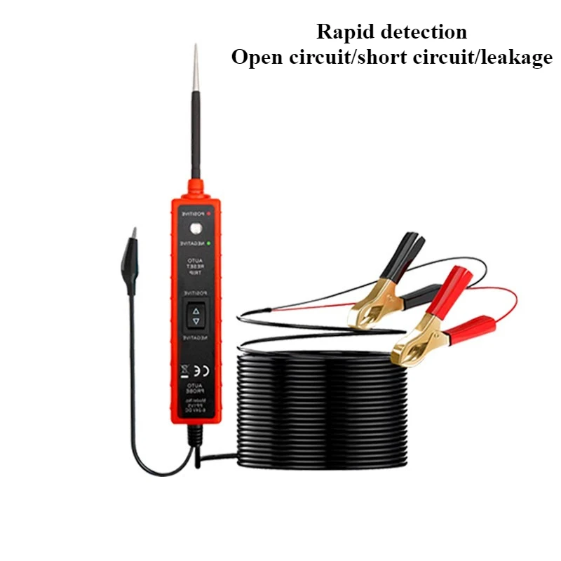 Car Circuit Tester Power Circuit Probe Detector Diagnostic Tool Test Automobile Short Circuit/Open Circuit/Leakage Detection