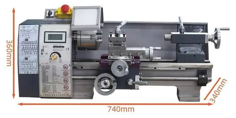 آلة مخرطة معدنية صغيرة Wm210v
