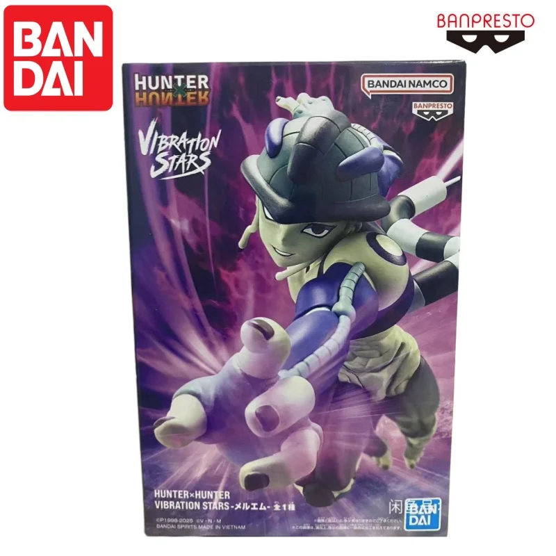 

Bandai в наличии, оригинальная кукла Banpresto Meruem, новая фигурка в штучной упаковке, анимационные периферийные устройства, персонажи аниме, гараж