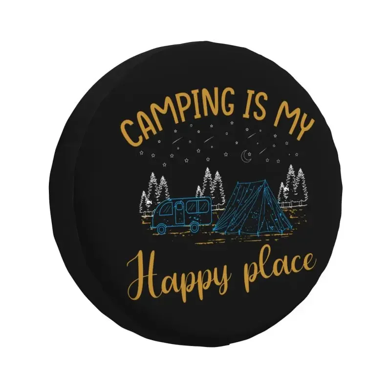

Camping Spare Tire Cover for Jeep Honda Camper Travel SUV RV 4x4 Car Wheel Protectors Accessories 14" 15" 16" 17" Inch