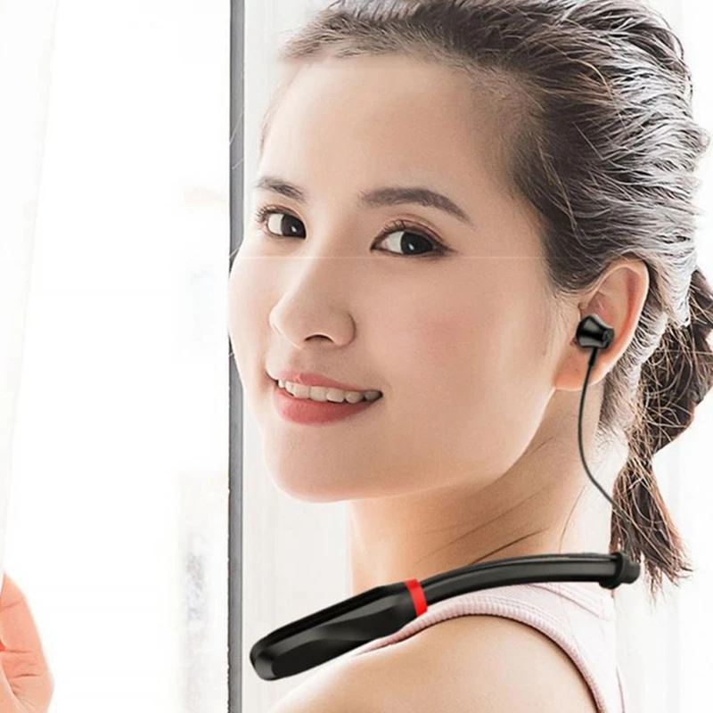 SCLS I35 หูฟังไร้สายบลูทูธ 1000Mah ความต่อเนื่องสแตนด์บายนานเป็นพิเศษ Universal Dual Sports หูฟัง