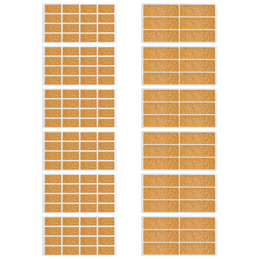 

2 Bags Cork Paper Bottle Labels Food Storage Stickers Convenient Erasable for Containers