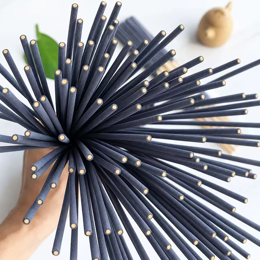 Vanilla-Flavored Premium Natural Incense Sticks, 22cm Long, Strong-Scented Handmade Bamboo Stick Incense, Traditional Handmade,
