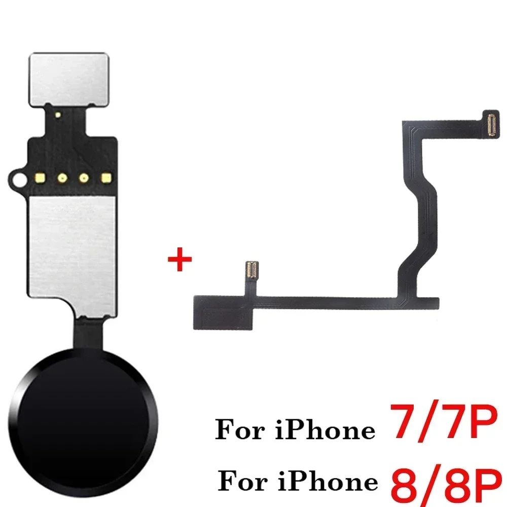 Home Butoon and Home Touch ID Return Fingerprint Button Motherboard Connection Connector Flex Cable  for IPhone 6 6S 7 8 Plus