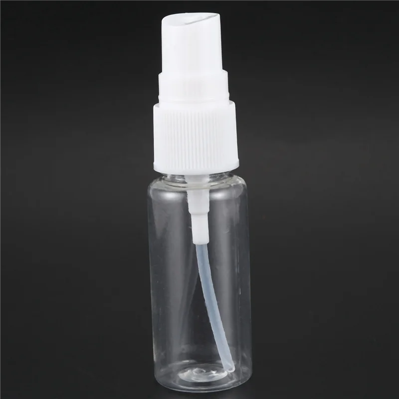 【DEAL!】300-Pack Empty Clear Plastic Fine Mist Spray Bottles With Microfiber Cleaning Cloth, 20Ml Refillable Container