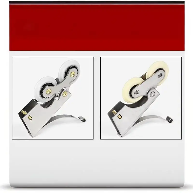 Schiebetürrolle für Kleiderschränke, robust, verschleißfest, für reibungsloses Gleiten, Hardware für die Reparatur von Schränken, DIY-Heimwerkerbedarf. – Detail 12
