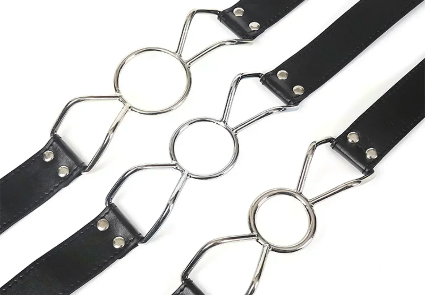 Sex Slave Metal O Ring Open Mouth Gag Fetish Bdsm Bondage Restraints Erotic Toy Sex Toy for Women Couples Bdsm Sm Adult 18+