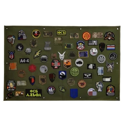 Cloth Sticker Badge Storage Display Posters Military Fan Armband Finishing Cloth Cloth Sticker Hanging Wall Display Sewing Patch