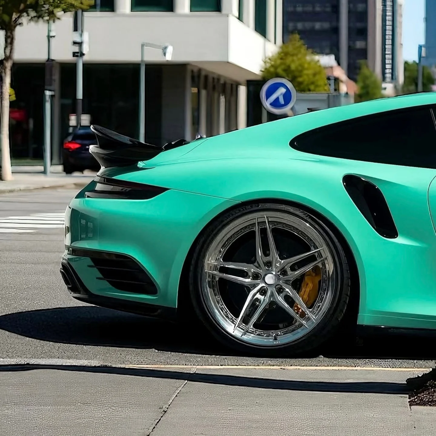 *forFactory Hot-selling Forged New ForPorsche for 718 Two-piece Five-pointed Star Style Wheels 18,21,22 Inches
