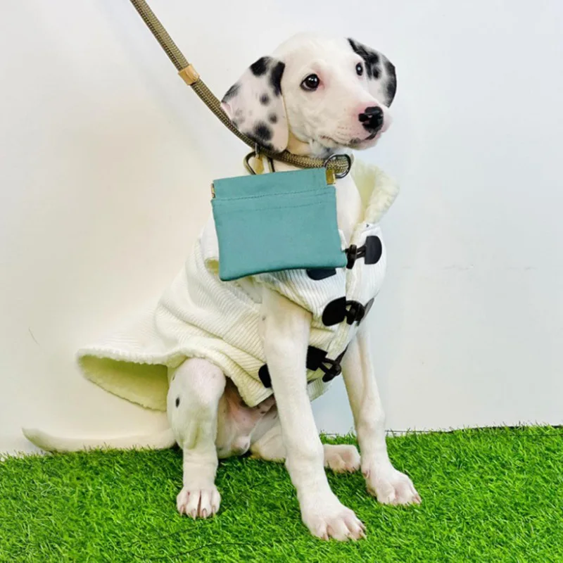 1Pc Pet Outdoor Feeding Dog Food Bag Portable Training Waist Pack Dog Training Treat Pouch For Walks And Obedience