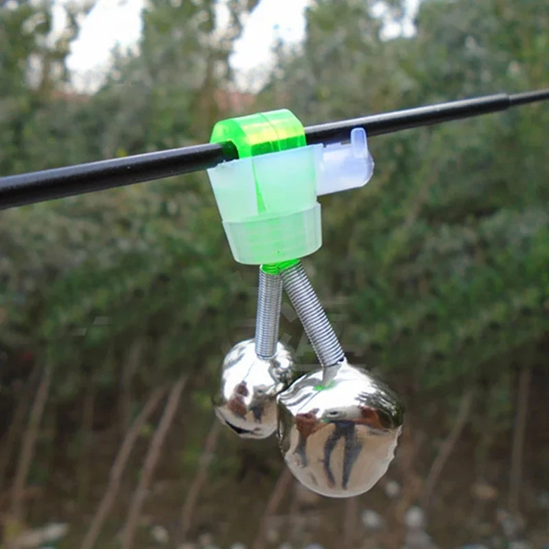 1Pc Fishing Bell Bite Alarms Fishings Rod Clamp Tip Clip Bells Ring Carp Fishing Accessories Tackle Fish Alarm Fishing Equipment