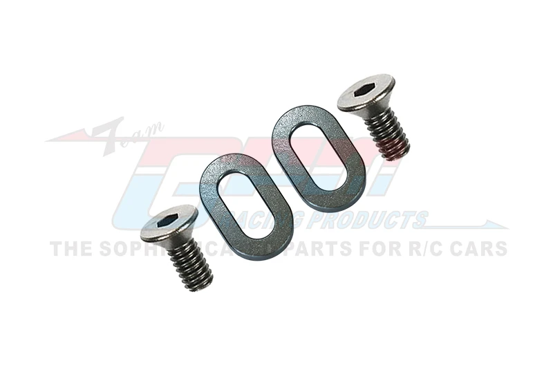 Arandela ovalada de aluminio GPM para caja de cambios para motocicleta KYOSHO 1/8 NSR500