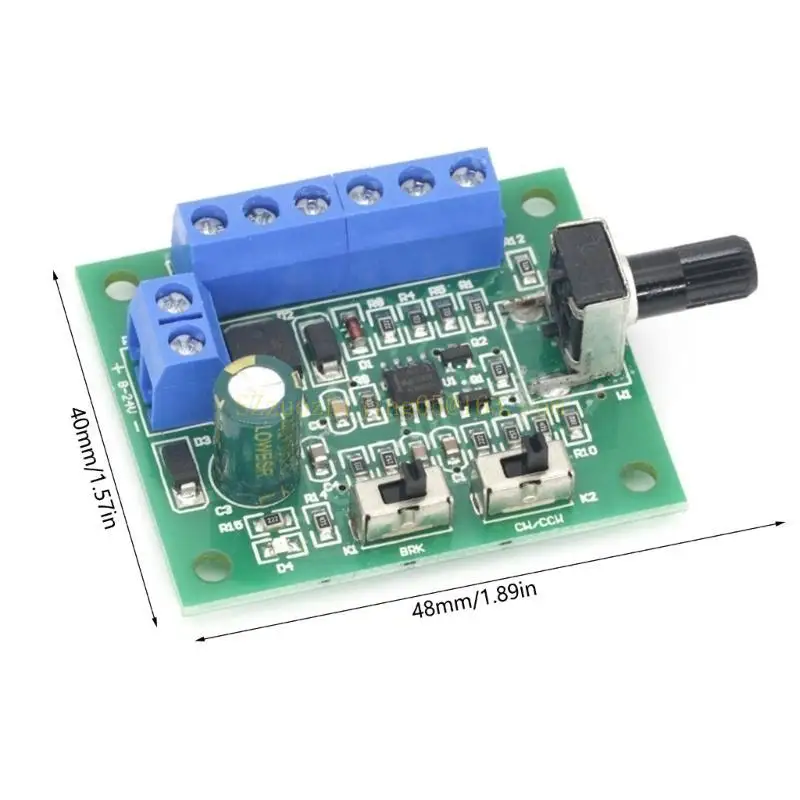 DC8-24V Brushless DCMotor Driver Board PWMADJustable Speed ​​Controllers Modul Driver Motor Tenaga Tinggi dengan Drive Sale