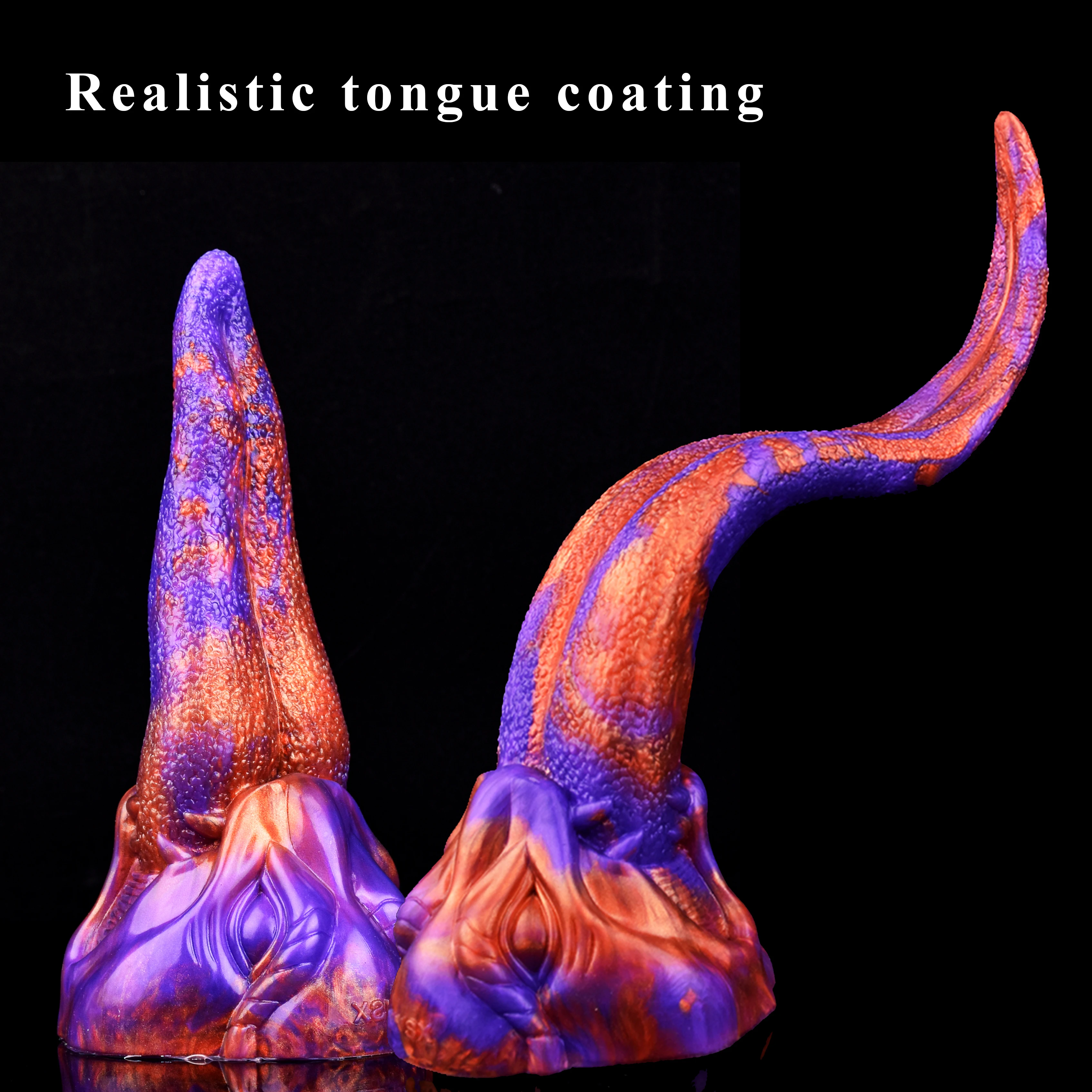 NNSX Soft Silicone Tongue Licking Dildo Animal Anal Sex Toys for Women Clit Stimulator Vaginal Dilators Monster Penis Butt Plug