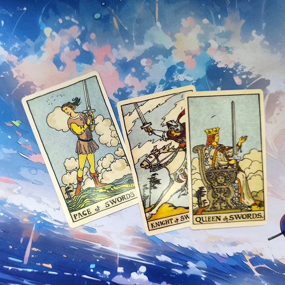12X7CM Size Cards.Smith Waite Divination Centennial edition Tarot Deck cards for beginners and guide book