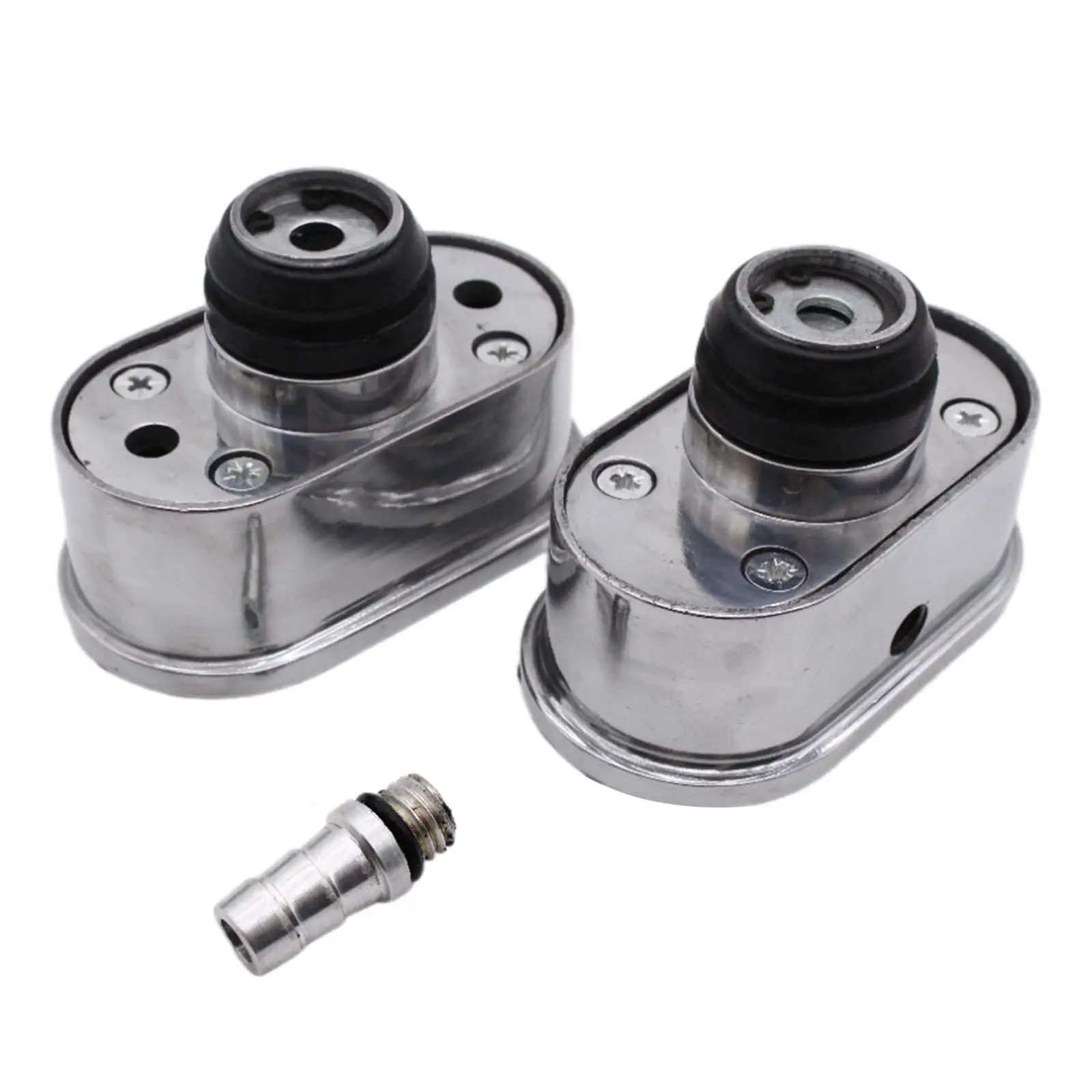 Piezas de reparación de accesorios de aluminio pulido combinado de respiradero Pcv de aire ovalado genérico