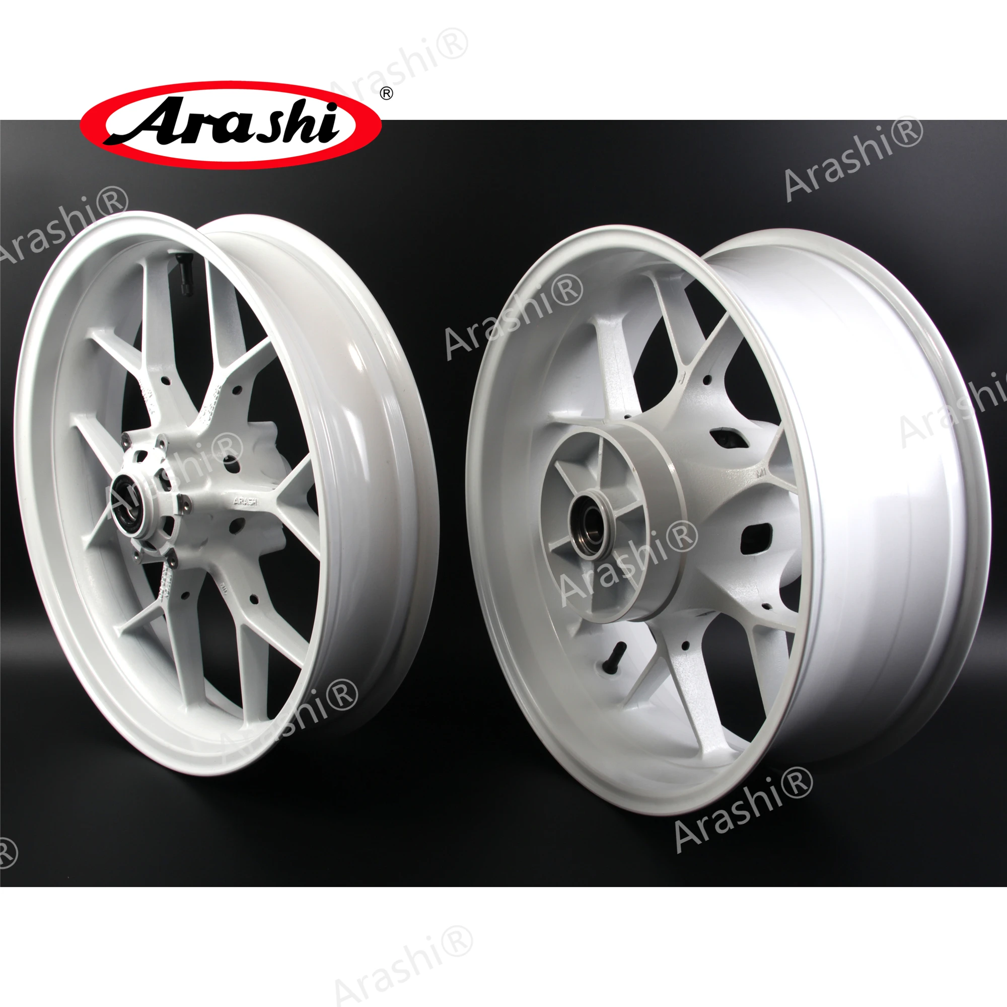 

Arashi White For Honda CBR1000RR 2008-2016 Front Rear Wheel Rim Motor Rims CBR 1000 RR 1000RR 08-16 2016 2015 2014 2013 2012