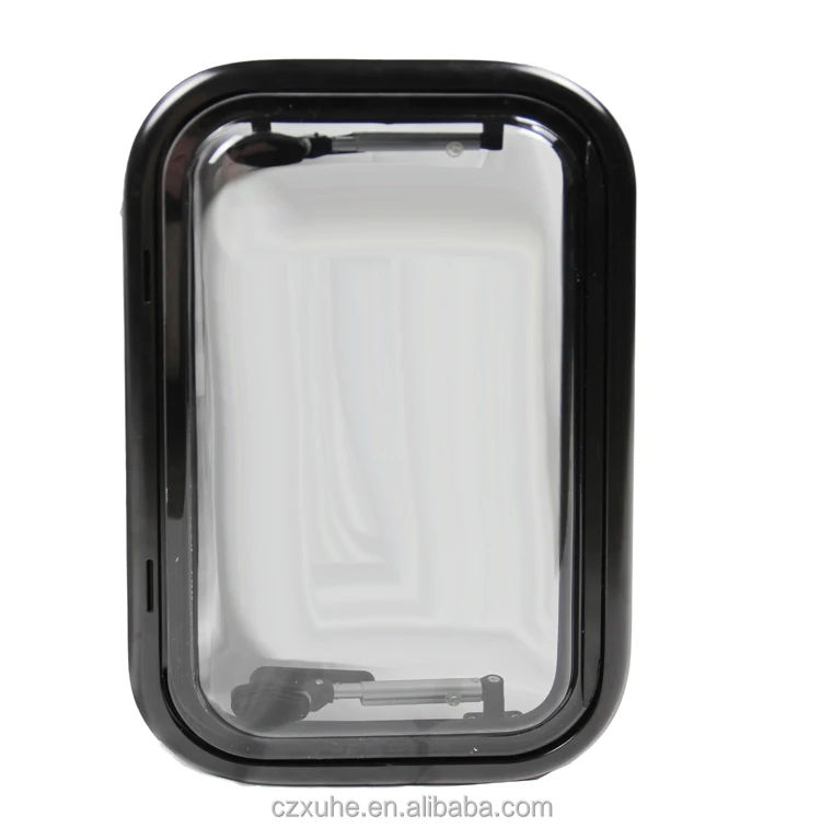 

Aluminum Alloy ASA Frame with Power Coated Round Corner Window Double Acrylic Glass for Caravan & RV Application