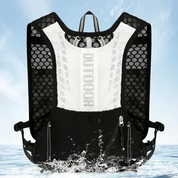 防水跑步背心,附水袋,反光戶外水袋背包,適合健行越野跑 10 最佳銷售 水袋 - №9