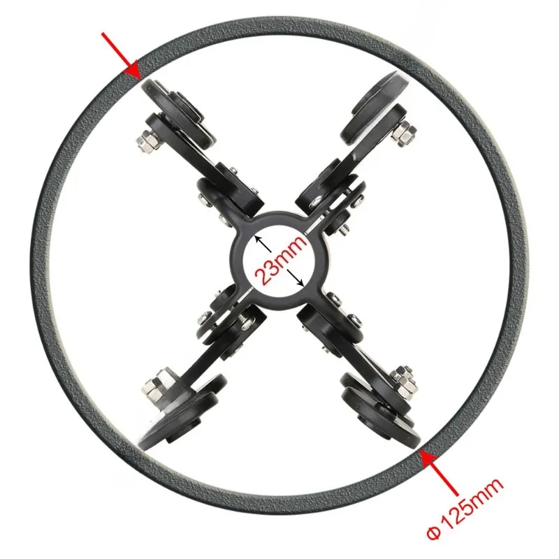 Industrial Sewer Pipe Camera High Definition Endoscope Probe Auxiliary Pulley Block Sheath Centering Device Crawling Accessories