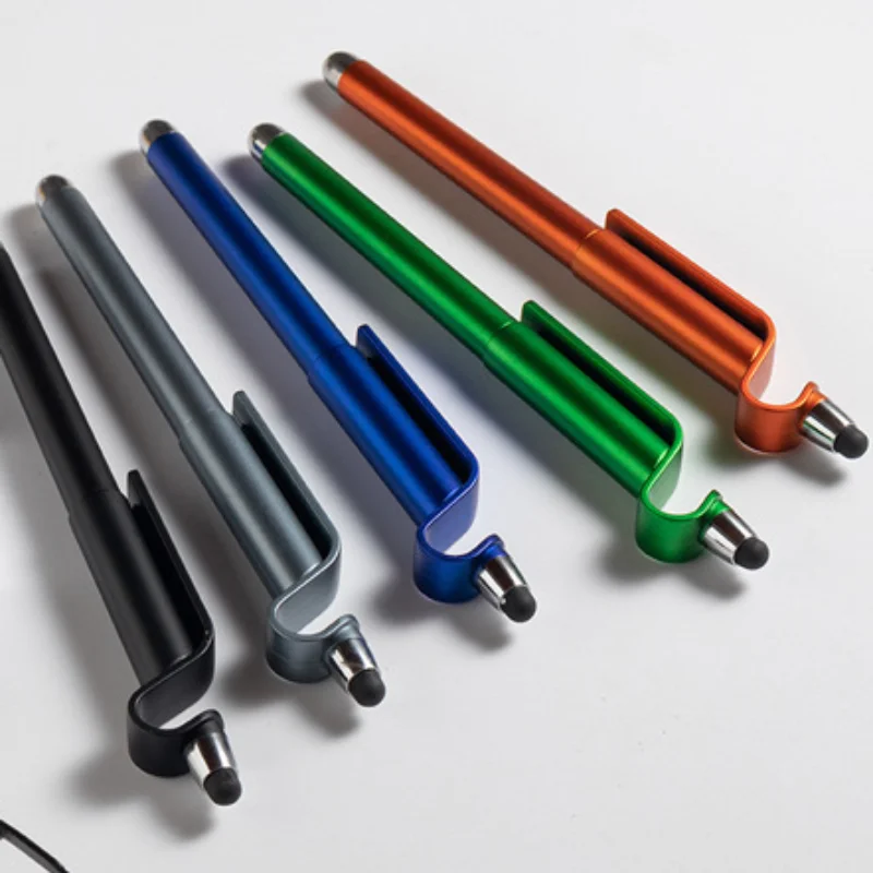 Supporto per telefono cellulare multifunzione 3 In 1 supporto per schermo capacitivo penna Touch stilo per IPad IPhone 5 6S 7 Tablet Samsung