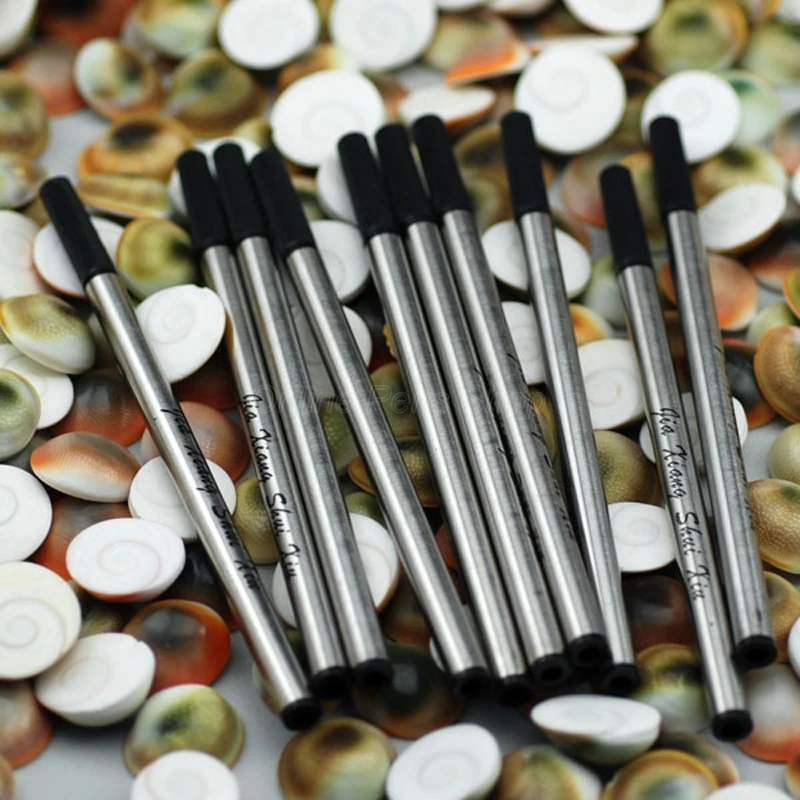 

10 шт. Jinhao, высококачественные международные стандартные стержни для шариковых ручек, черные чернила