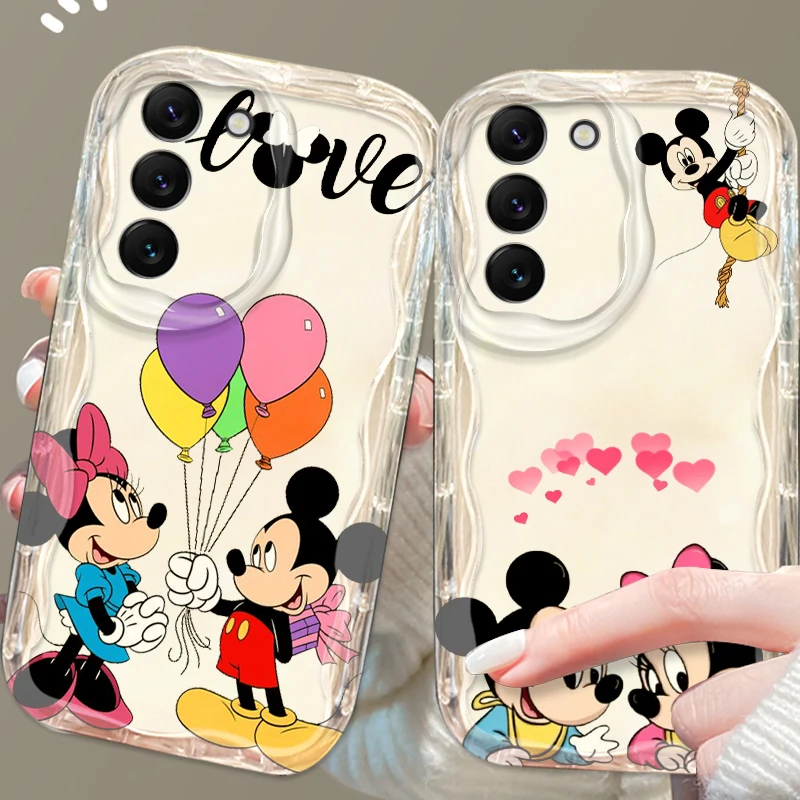 Disney Mickey Mouse Cartoon For Samsung S24 S23 S21 S20 Ultra Plus FE A73 A72 A71 A51 A31 A05S A05 A04 5G Wave Oil Soft