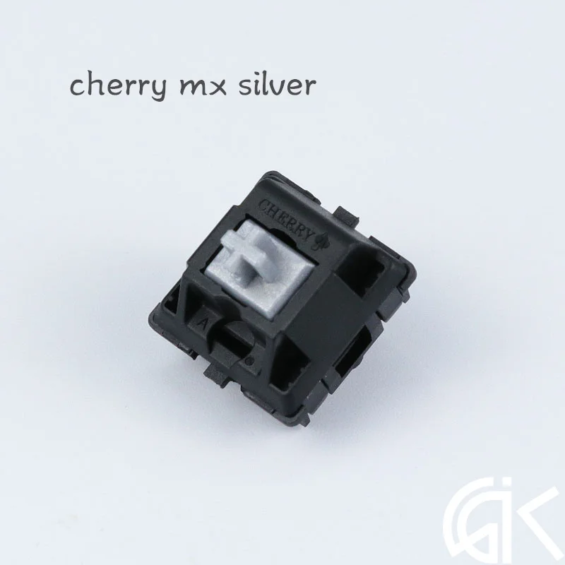 

Оригинальный серебристый переключатель скорости cherry mx для механической клавиатуры 3 pin