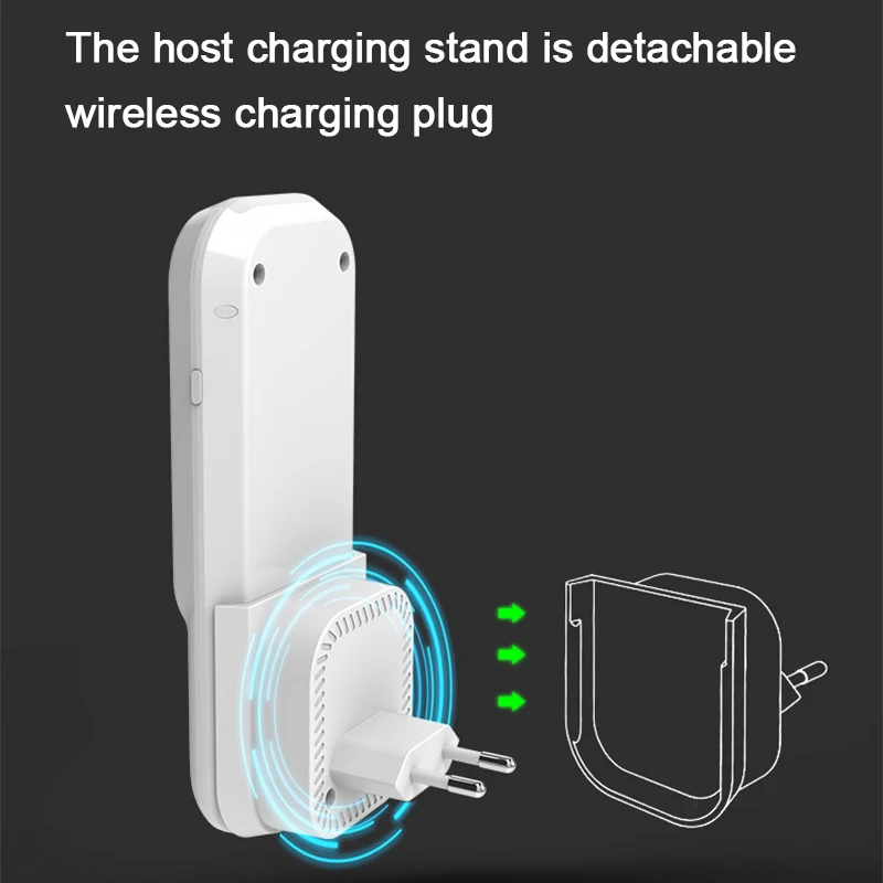 LED Induction Night Light Intelligent Wireless Charging Plug-In Aisle Corridor Night Bedroom Night Light With Flashlight