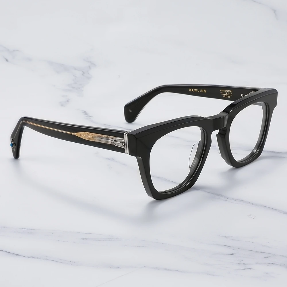 JMM Business Outdoor Zonnebril Unisex Rechthoek Dikke Acetaat RAWLINS Populaire Zonnebril Voor Lady Gafas De Sol Hombre
