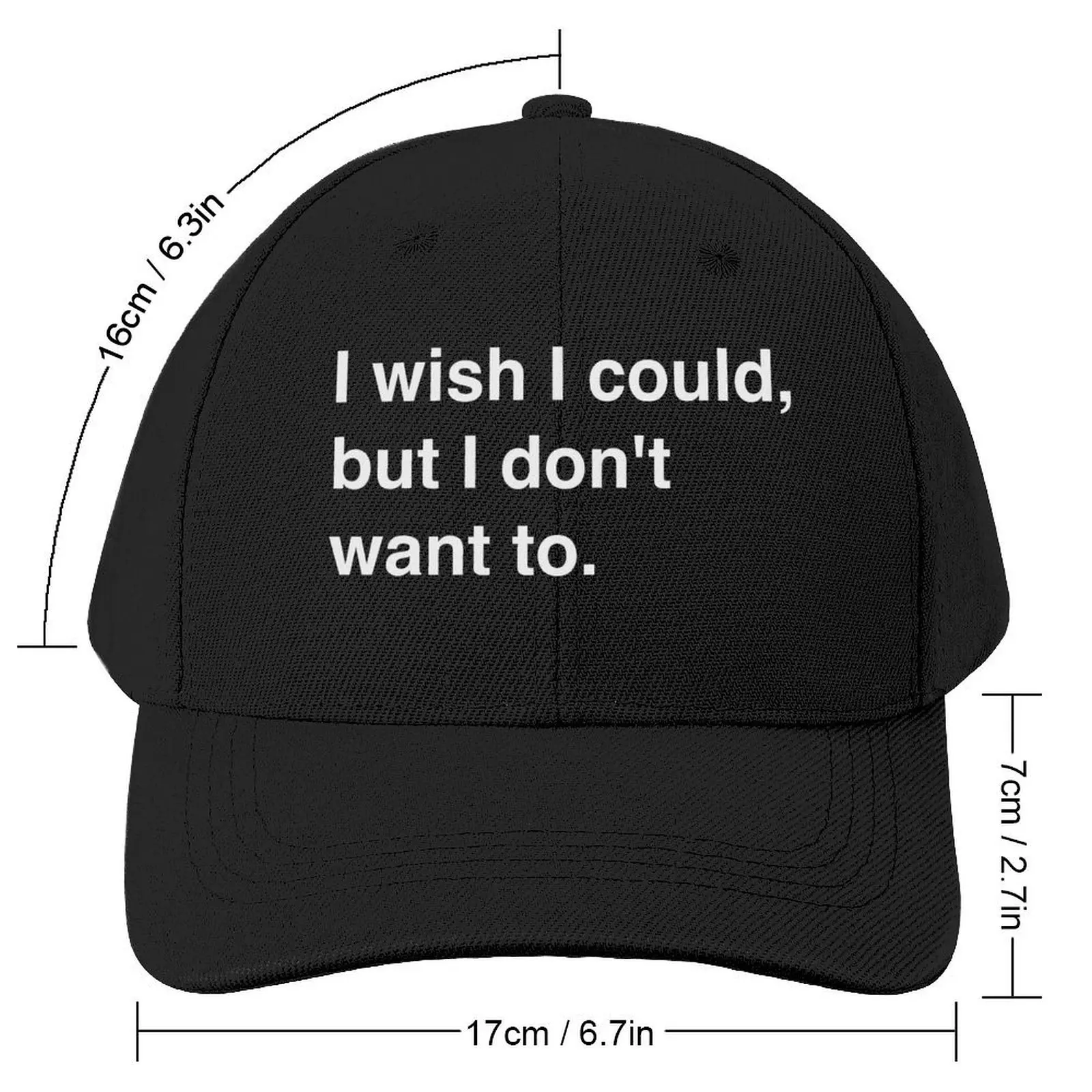 I wish I could, but I don't want to. Baseball Cap derby hat New In The Hat Golf Wear Women's Beach Outlet Men's