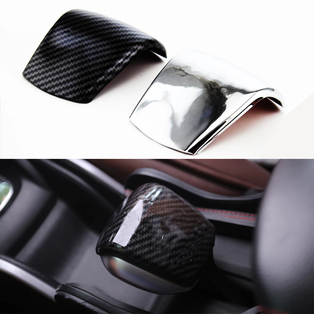 Car Interior Handbrake Cover Case Hand Brake Stickers for Peugeot 2008 2014 2015 2016 2017 2018 Accessories