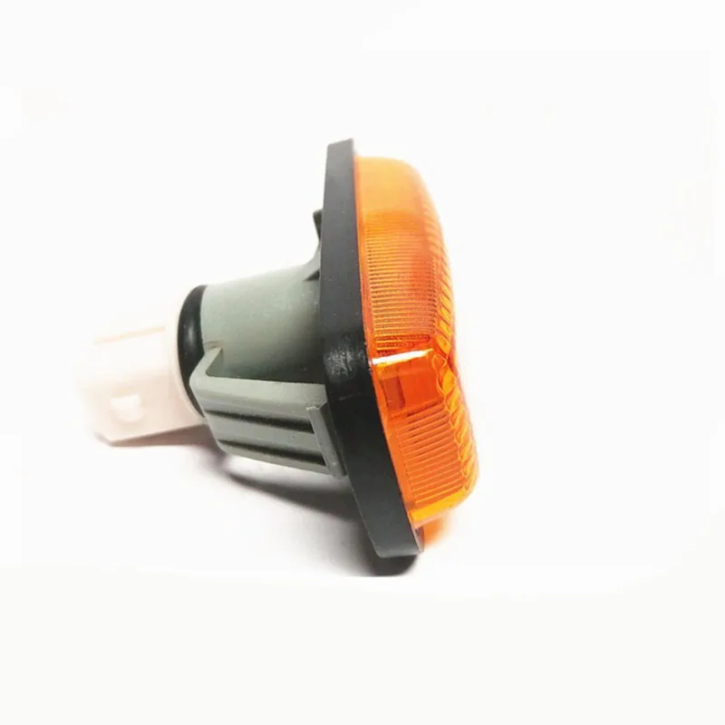 2pcs Side Lamps Auto Side Marker Indicator Repeater Amber Lights  Replace Car Accessories For Peugeot Citroen 106 306 406 806