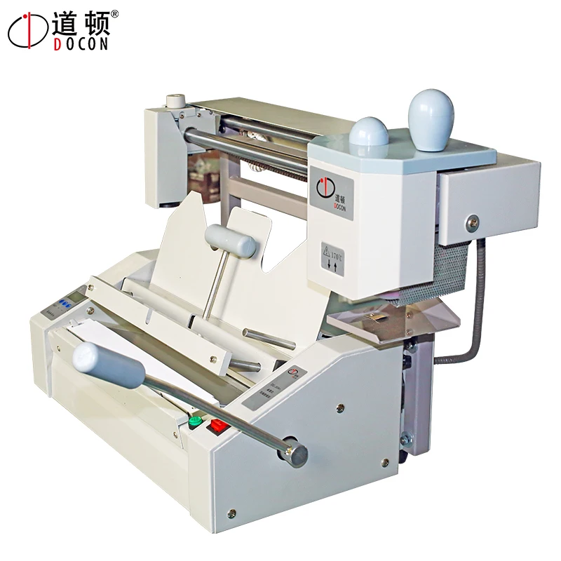 A4 size exercise books desktop manual glue binding machine