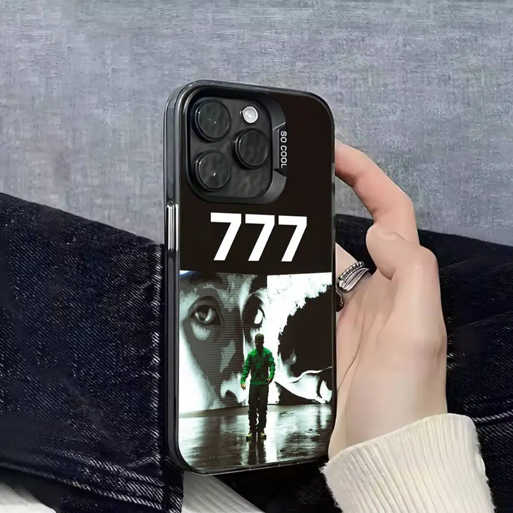 حافظة هاتف F-Feid FERXXO VOL Sagrado لهاتف iPhone 17,16,15,14,13,12,11,Pro,Max,Plus,E,SE4,Air,Mini Black IMD