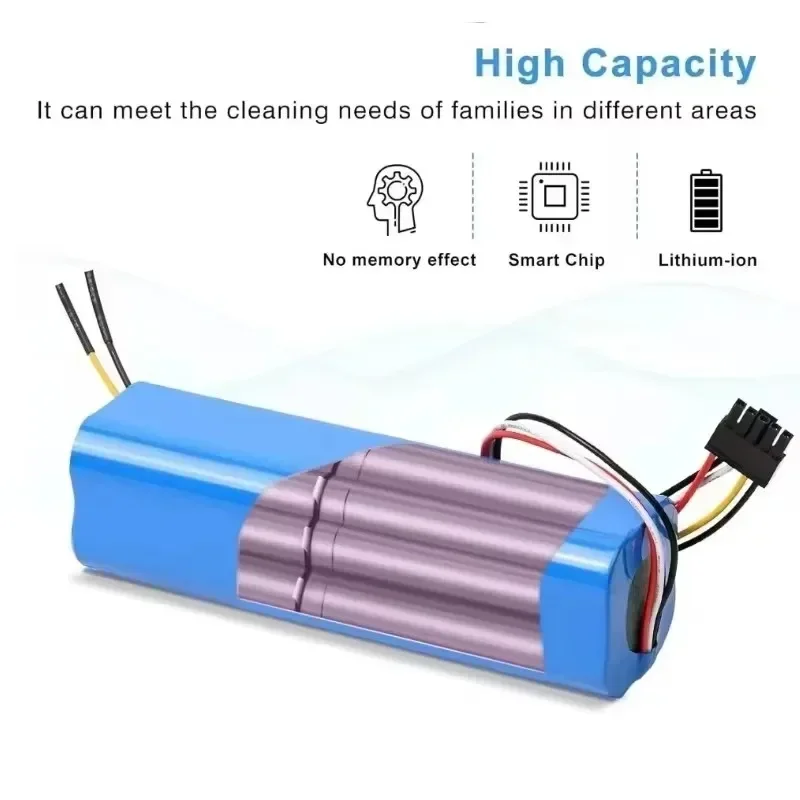 Image 7: CECOTEC CONGA 4090 4490 4690 4590 Batterie 14,8 V 12800 mAh pour robot de nettoyage - Modèle NIT de fabrication intelligente netease