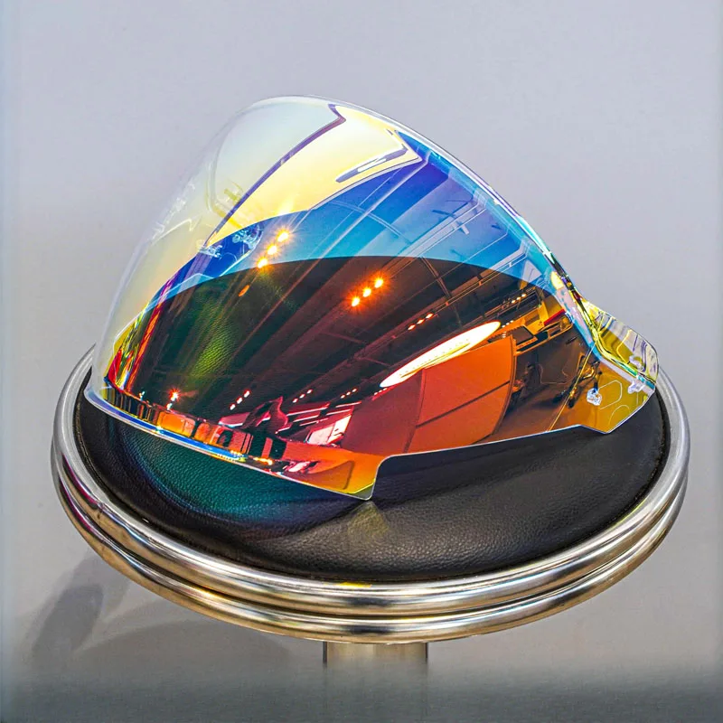 ل GSB S-278 خوذة العدسات الأصلي خوذة الملحقات مطلي واقية من الشمس أورورا اللون عالية الوضوح خوذة نظارات