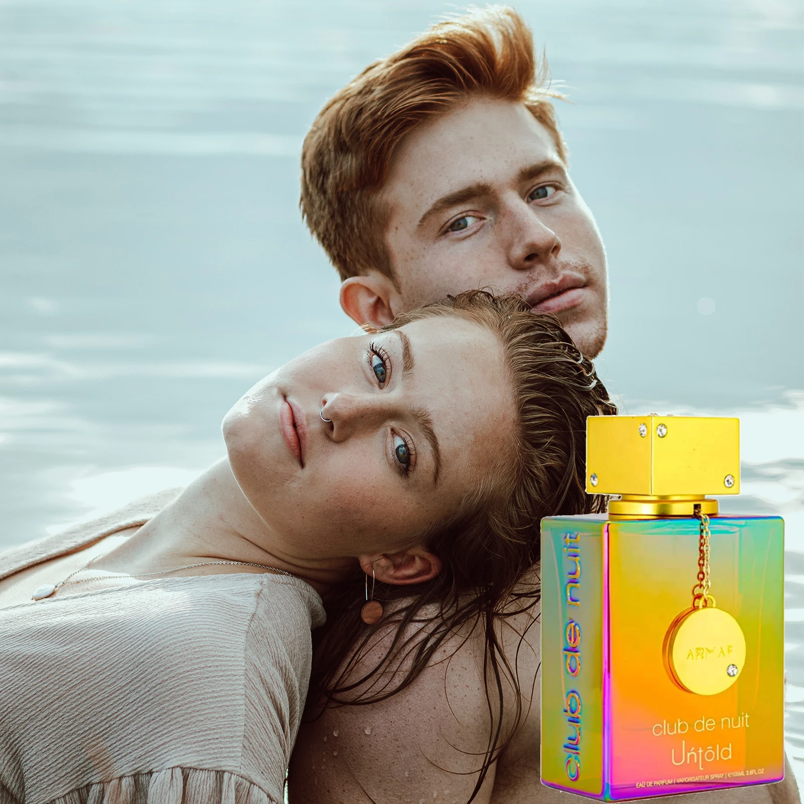 Armaf Club De Nuit Untold Eau de Parfum Spray 3.6 أونصة للرجال عطر يومي متعدد الاستخدامات عالي التركيز EDP