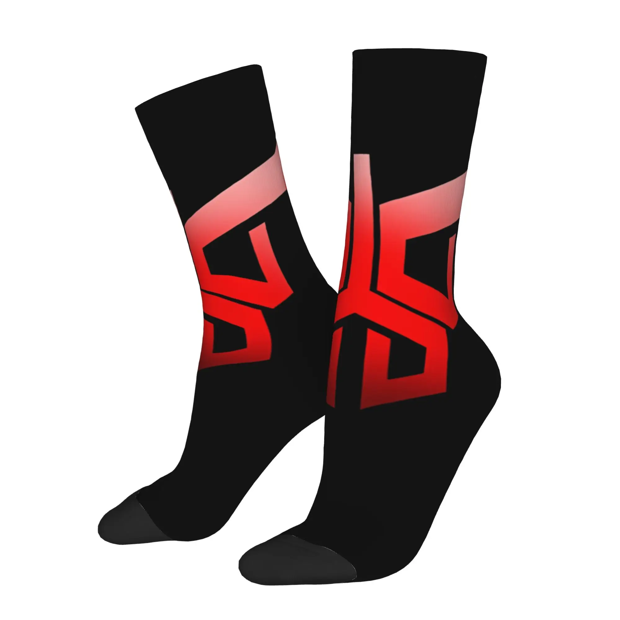 cycling socks Kamen Rider Kuuga  Kuuga Emblem Crazy Men's compression Socks Unisex items Crew Sock